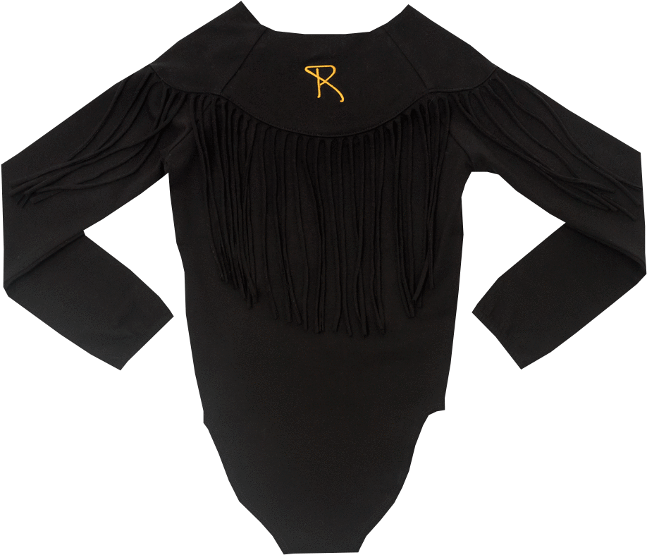 Rock Your Baby Black Fringe Leotard (1000x1000), Png Download