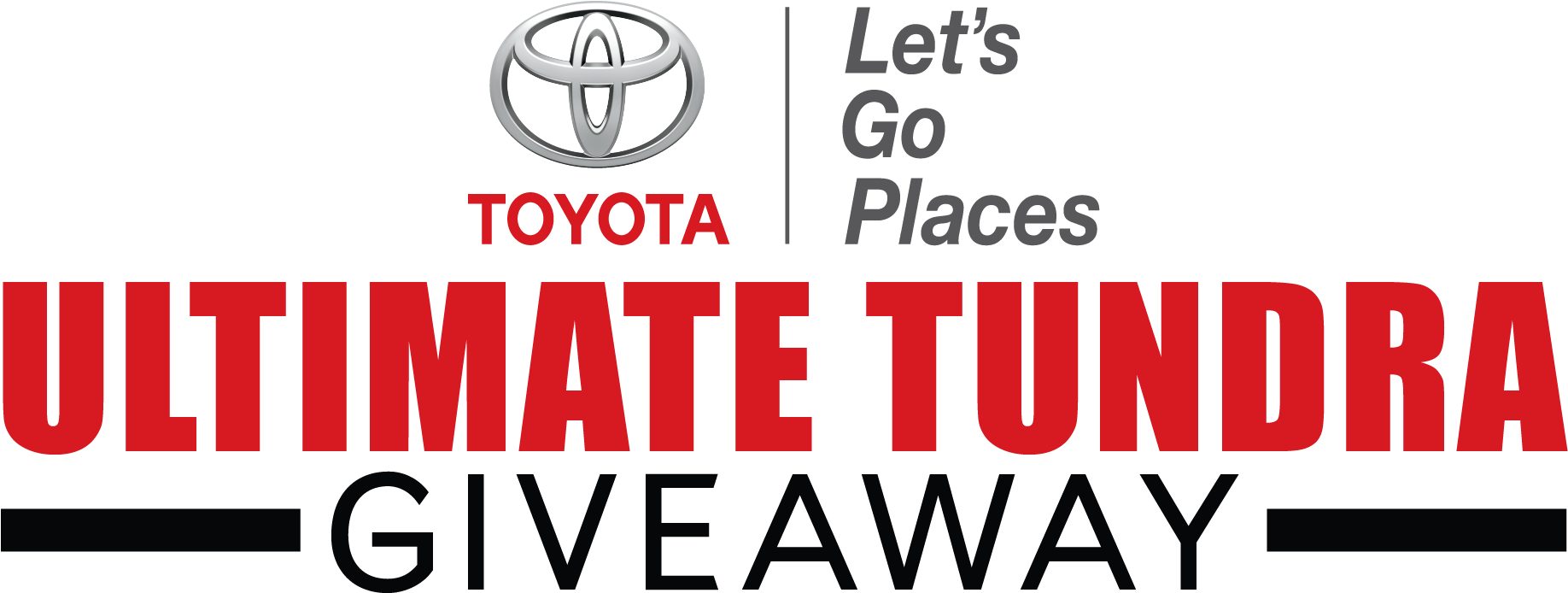 Enter Now For A Chance To Win A Toyota Tundra Sr5 Double (1849x763), Png Download