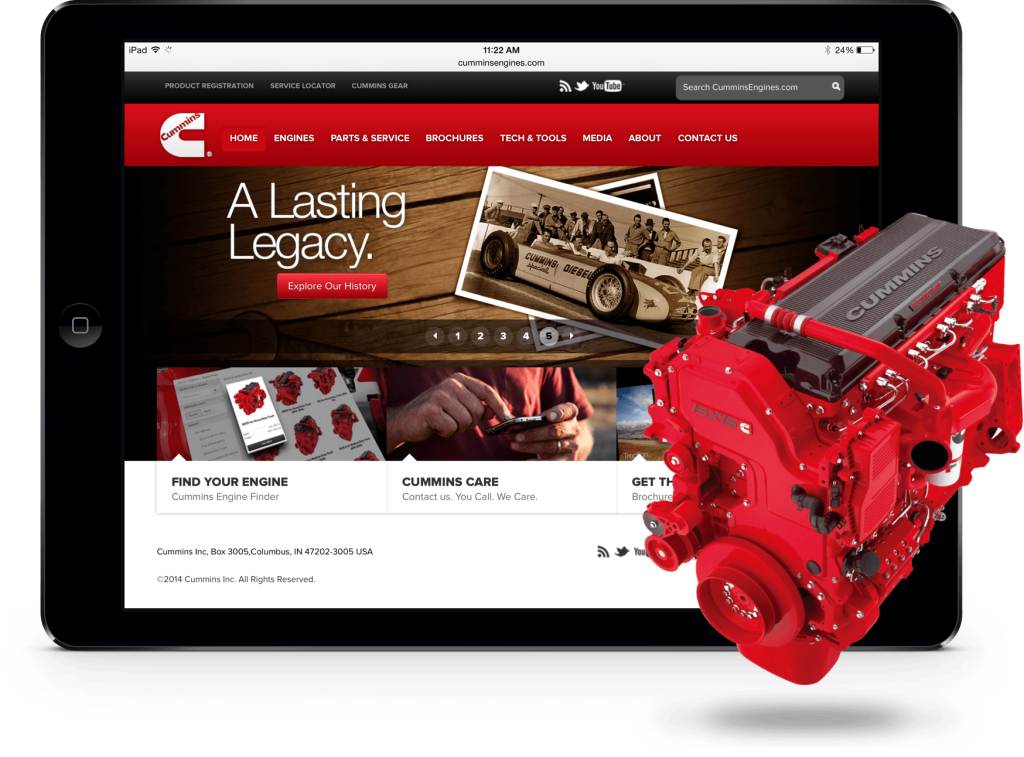 Cummins Logo Png (1024x757), Png Download