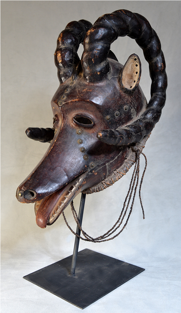 Ekoi Antelope Mask (1000x1000), Png Download