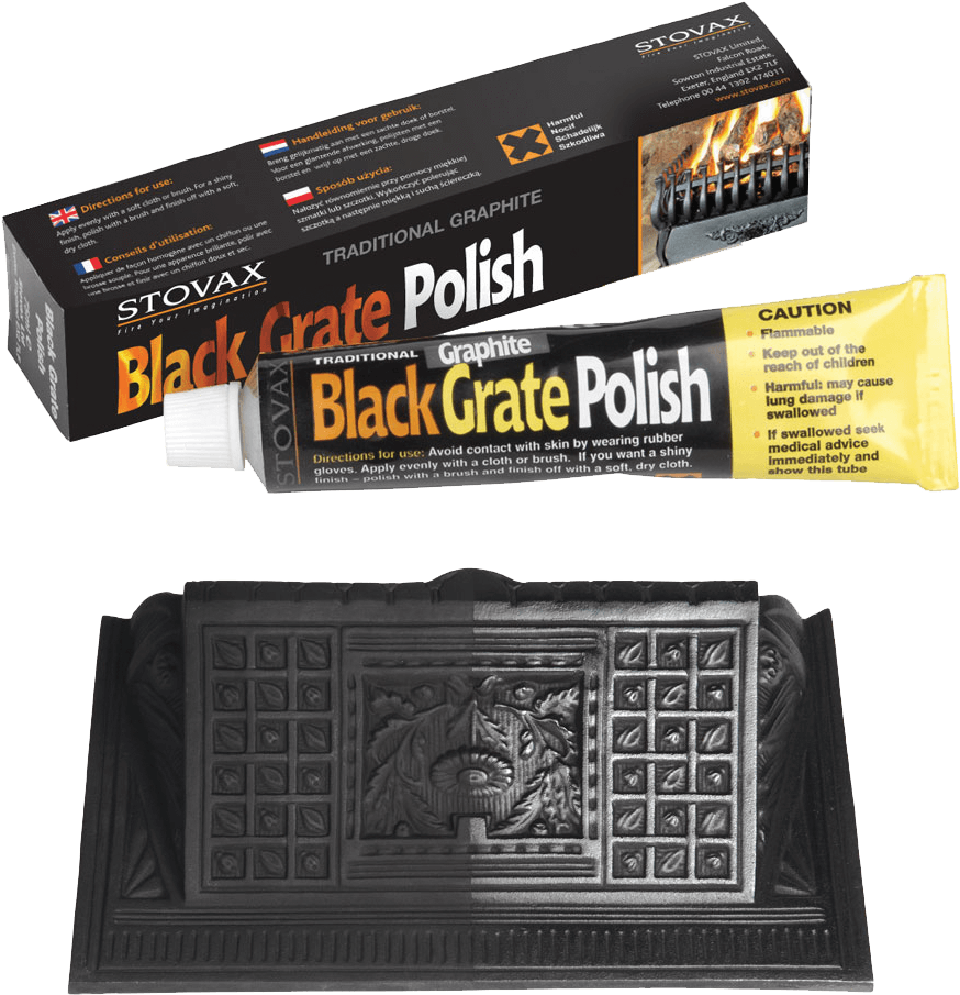 Traditional Black Grate Polish (1000x1000), Png Download