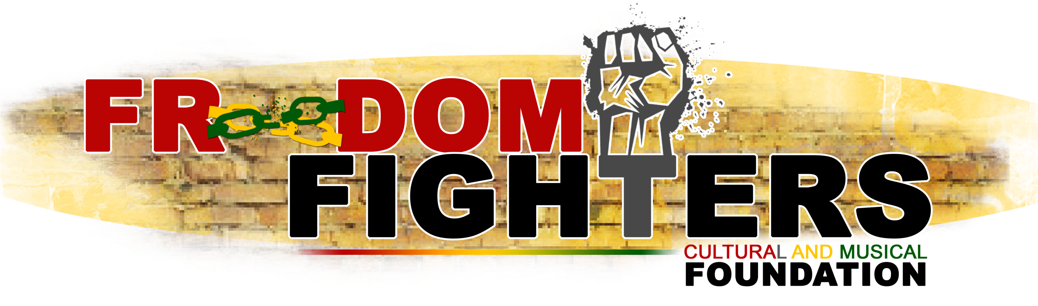 Freedom Fighters Logo Resized (3478x1159), Png Download