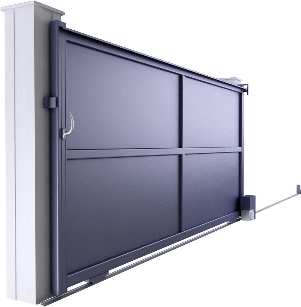 Ligne Creation Modele Evry Coulissant 3d View (1000x1020), Png Download