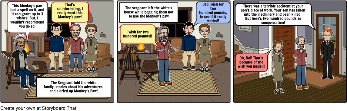 The Monkey"s Paw (1164x385), Png Download