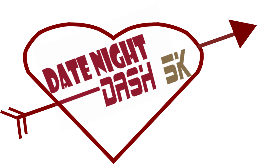 Date Night Dash 5k Run & Walk (842x538), Png Download