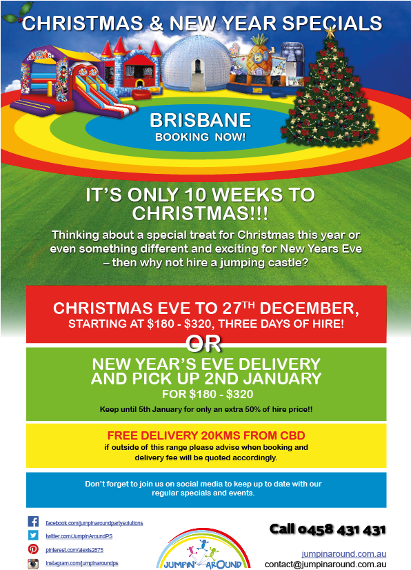 Brisbane Christmas Special (595x842), Png Download