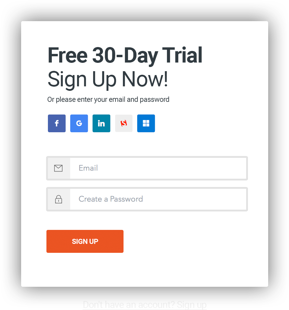 Meeting Sense Free Trial Sign Up Fpo Module (1000x1200), Png Download