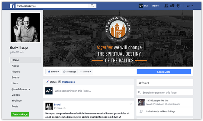 Facebook Cover (700x700), Png Download