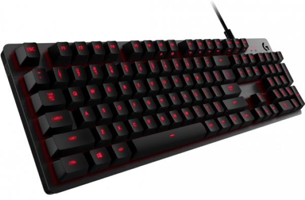 Logitech G413 Backlit Mechanical Gaming Keyboard Carbon (600x600), Png Download