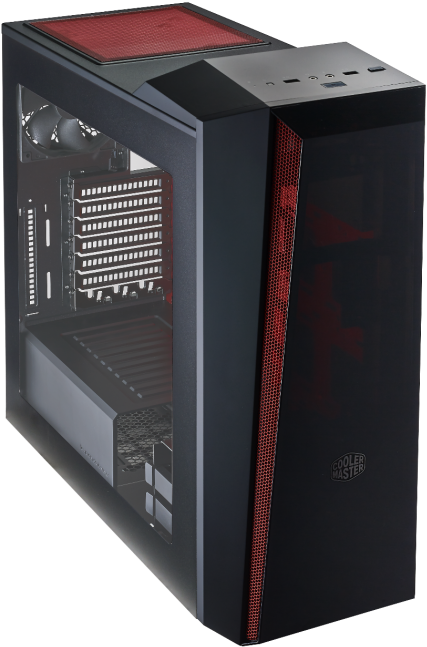 Cooler Master Masterbox 5t Review (505x700), Png Download