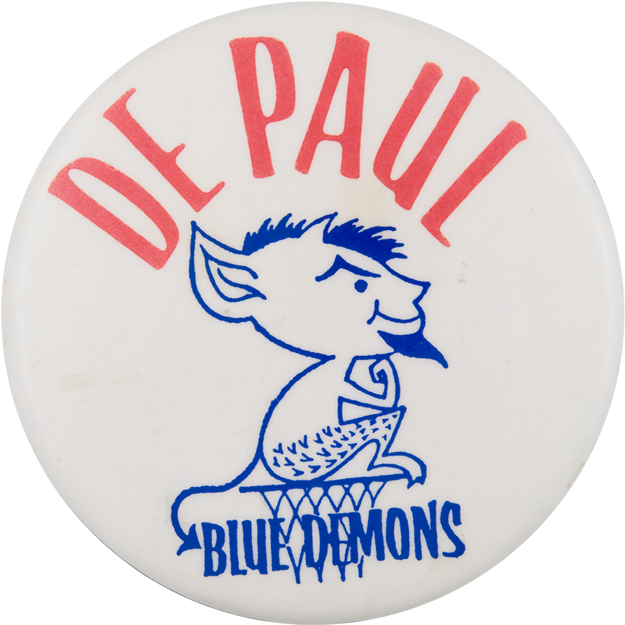 De Paul Blue Demons (1000x971), Png Download