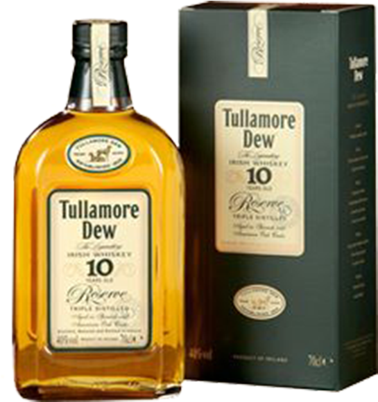 Whisky Tullamore Dew 10 Years Irish 70cl (625x627), Png Download