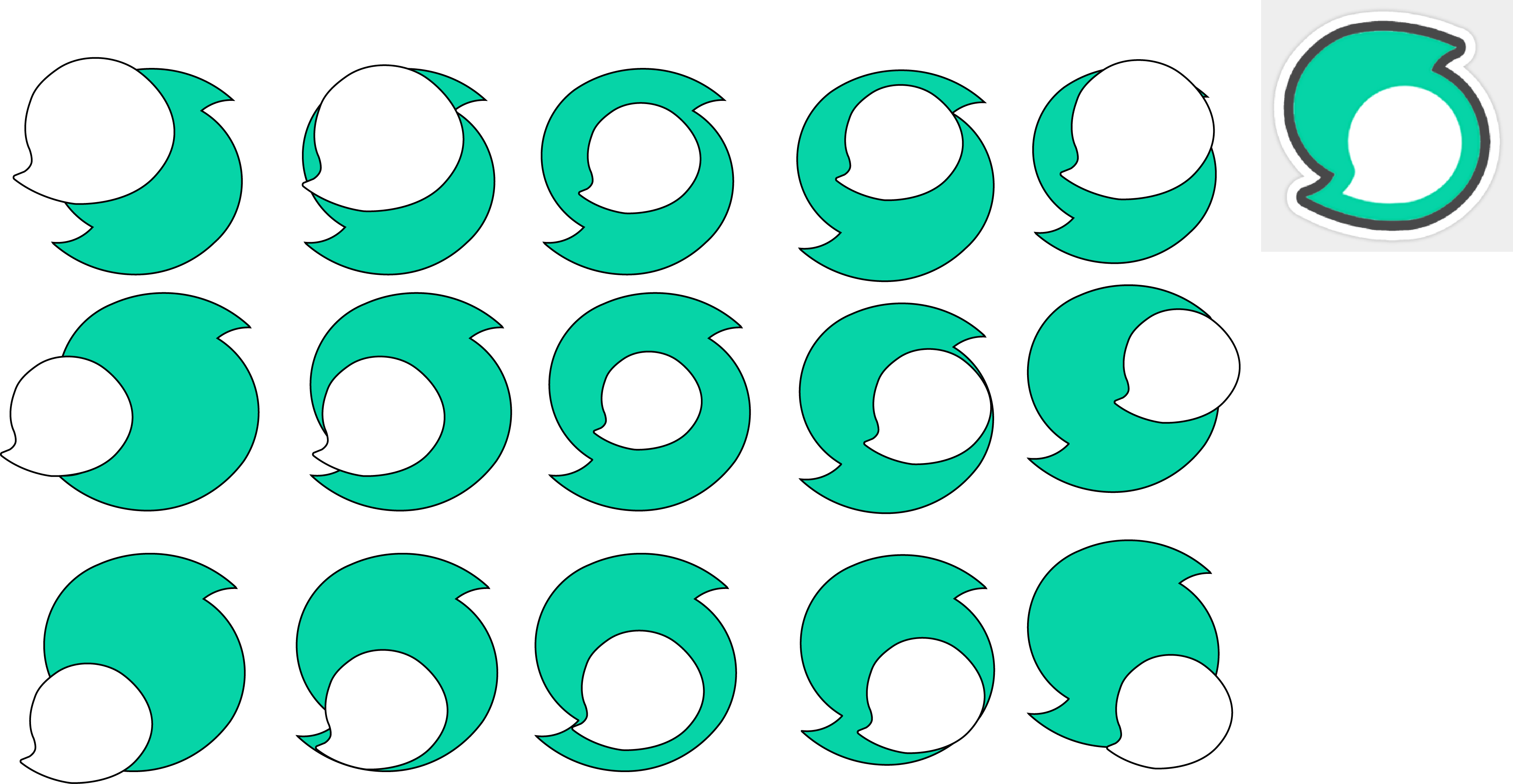 Steemit Logo Analysis Part Bw1 (3808x1974), Png Download