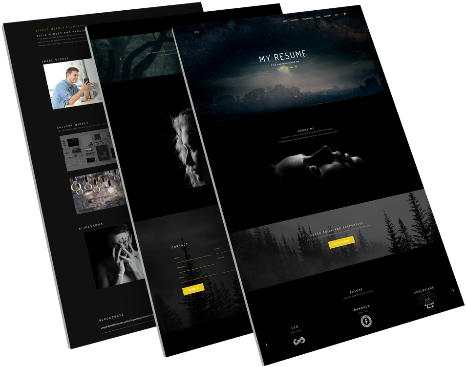 A Resume Template For Weebly (1004x800), Png Download