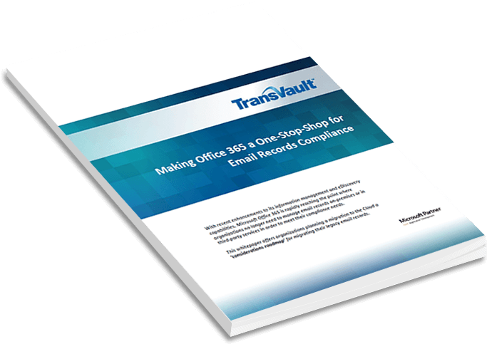 Making Office 365 A One Stop Shop For Email Records (725x536), Png Download