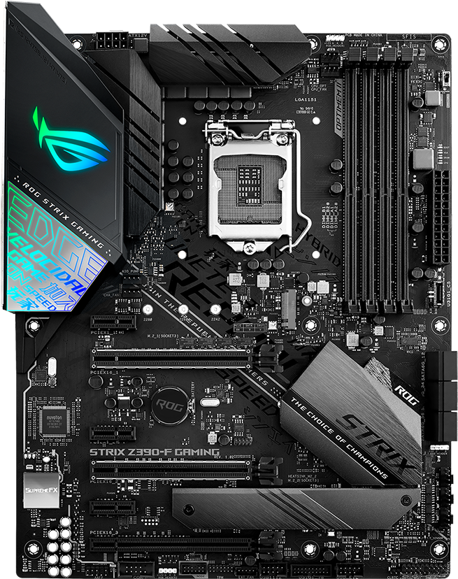 Rog Strix Z390 Gaming Series Features The Most Comprehensive (857x800), Png Download