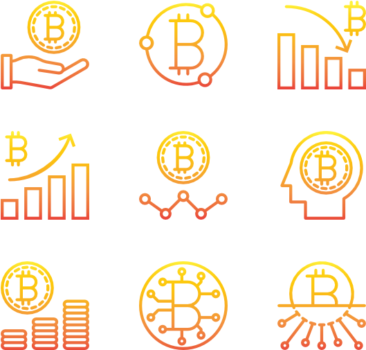 Bitcoin 36 Icons (600x564), Png Download
