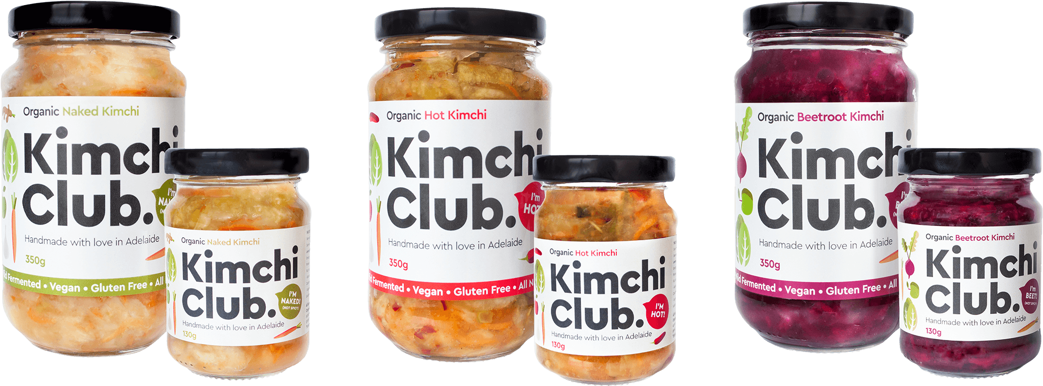 All Three Varieties Of Kimchi Club Kimchi In Their (2430x1361), Png Download