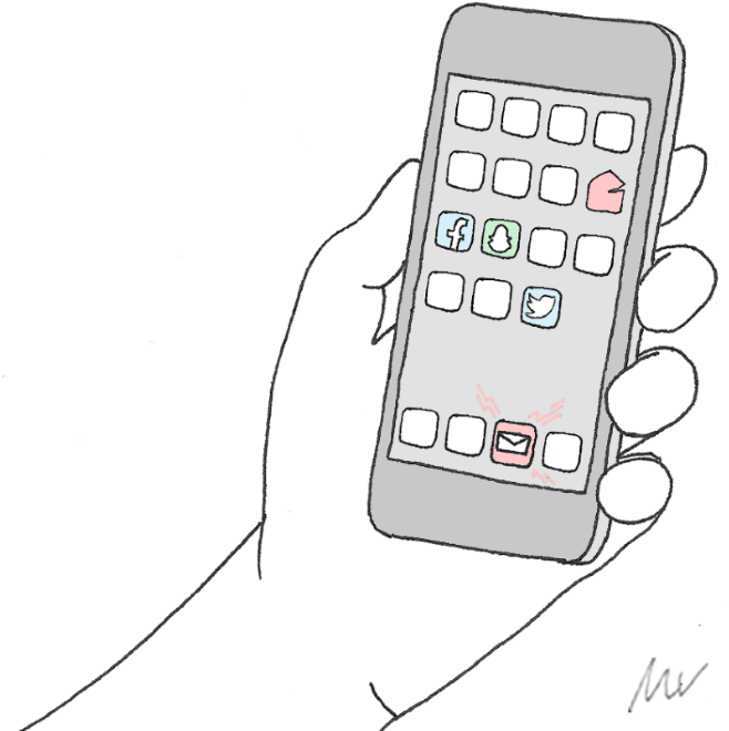 7 Reasons Why Smartphone Email Is Not So Smart After (700x673), Png Download