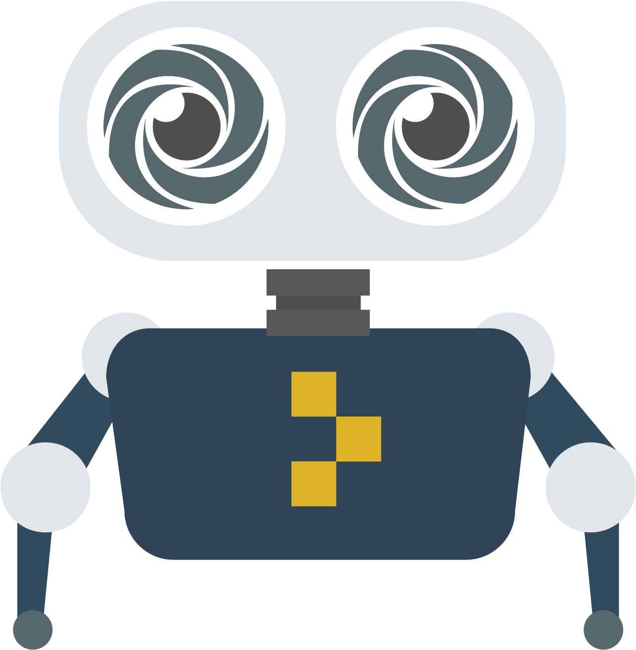 A Bot That Speaks Code (1341x1353), Png Download
