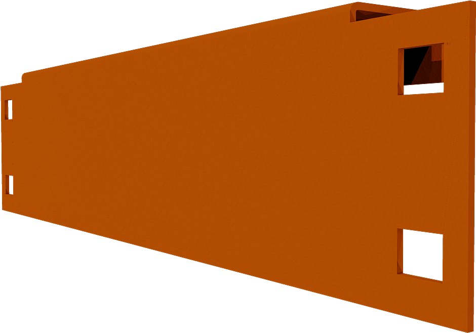 Pallet Racking Row Spacer J-style 6″ (1024x768), Png Download