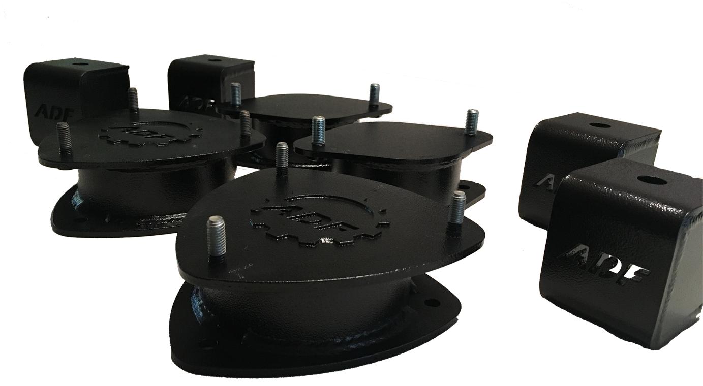 Subaru Tribeca 2" Strut Spacers W/ Multi Link Spacers (1440x864), Png Download