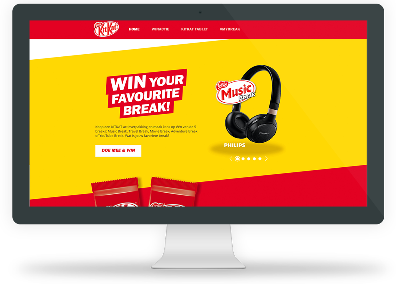 Kit Kat My Break (1326x952), Png Download