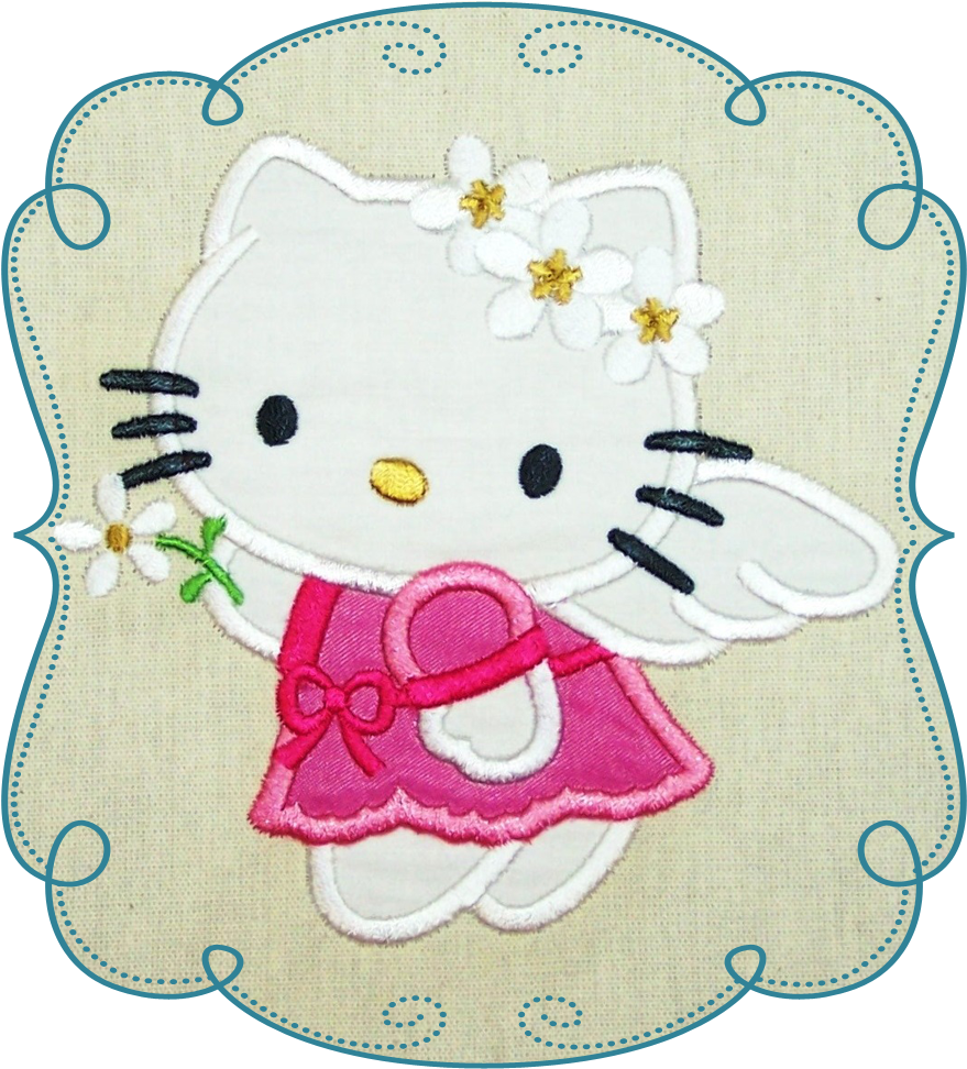 Angel Kitkat (1000x1000), Png Download
