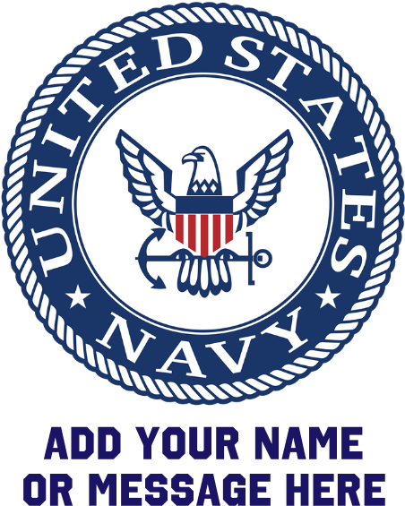 Us Navy Symbol Personalized Ipad Sleeve (700x700), Png Download