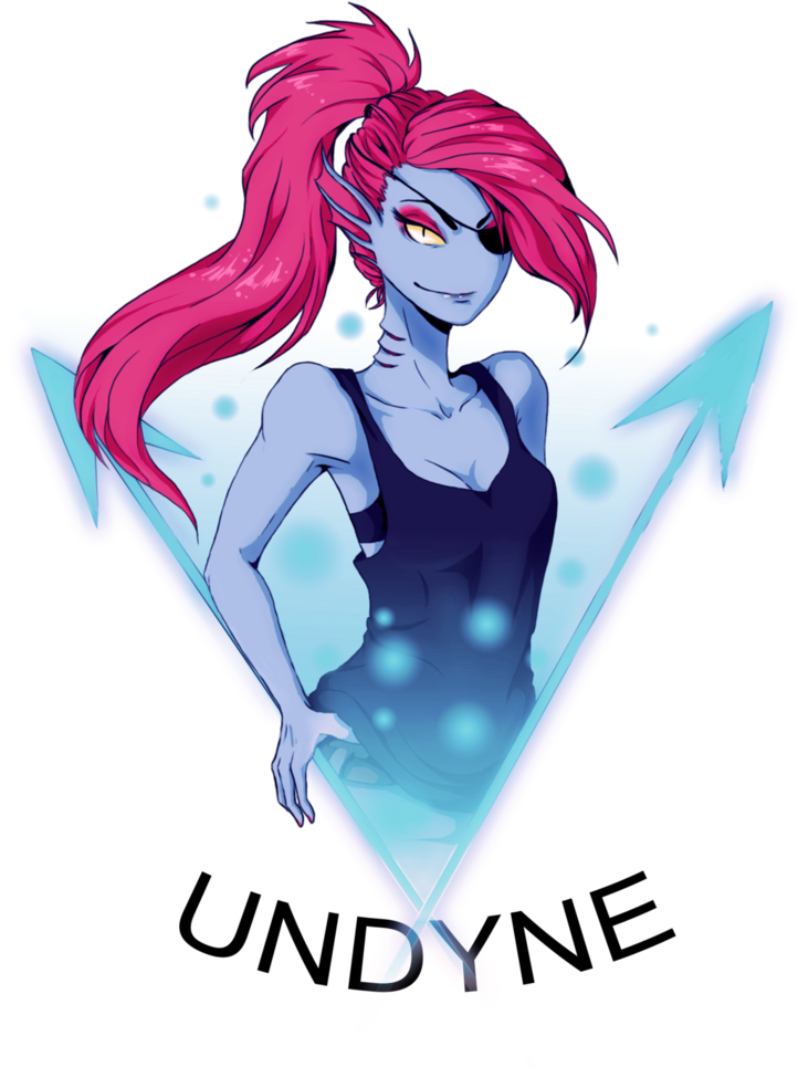 Undyne,undertale (721x1109), Png Download
