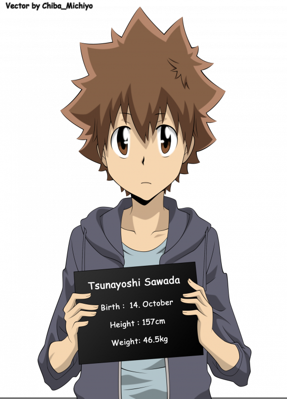 Tsuna Wanted Photo Tsuna13 (576x800), Png Download