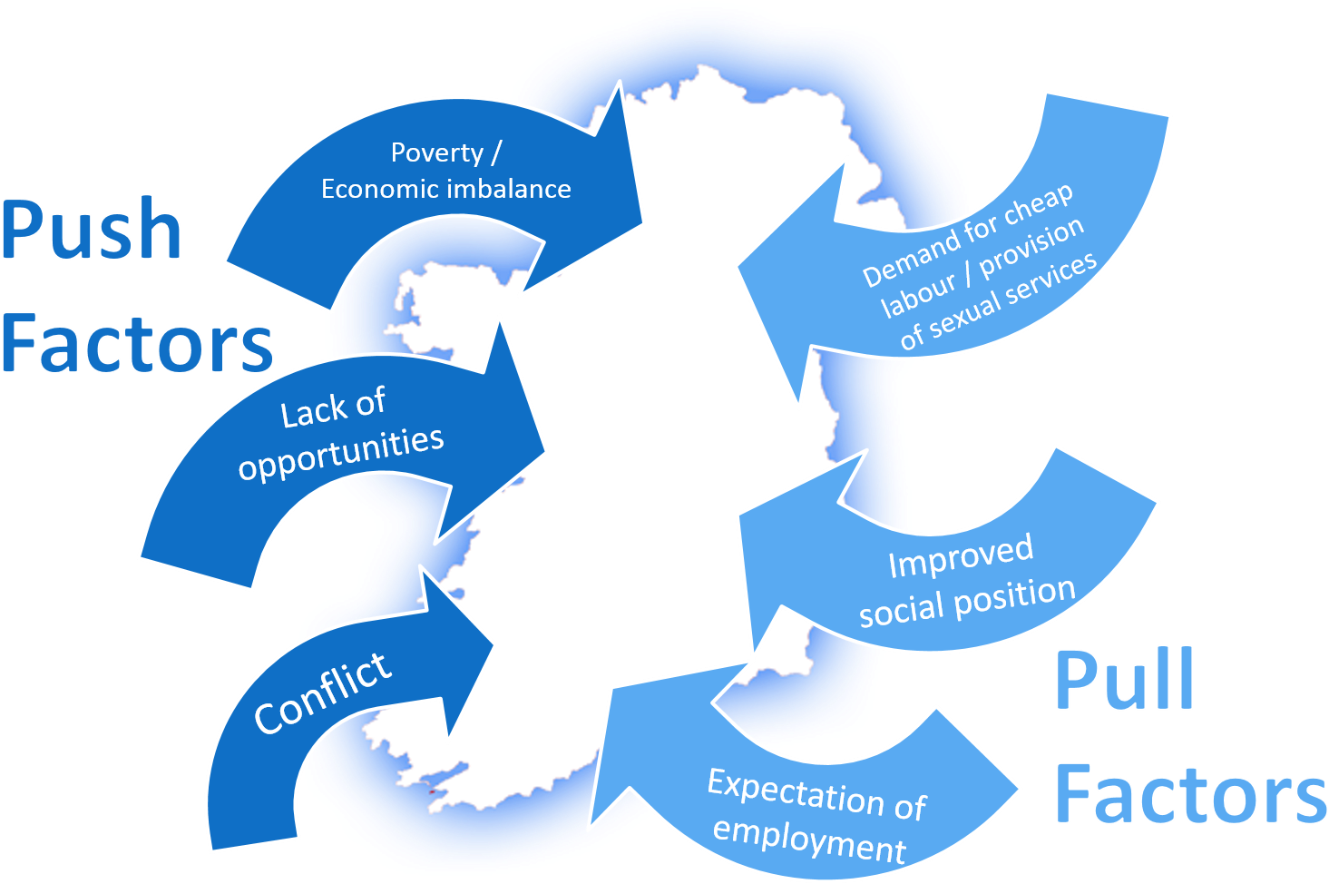 This, In Combination With The Demand For Cheap Labour (1506x1085), Png Download