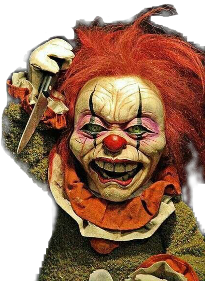 Killer Clown Stickers Messages Sticker-11 (618x618), Png Download