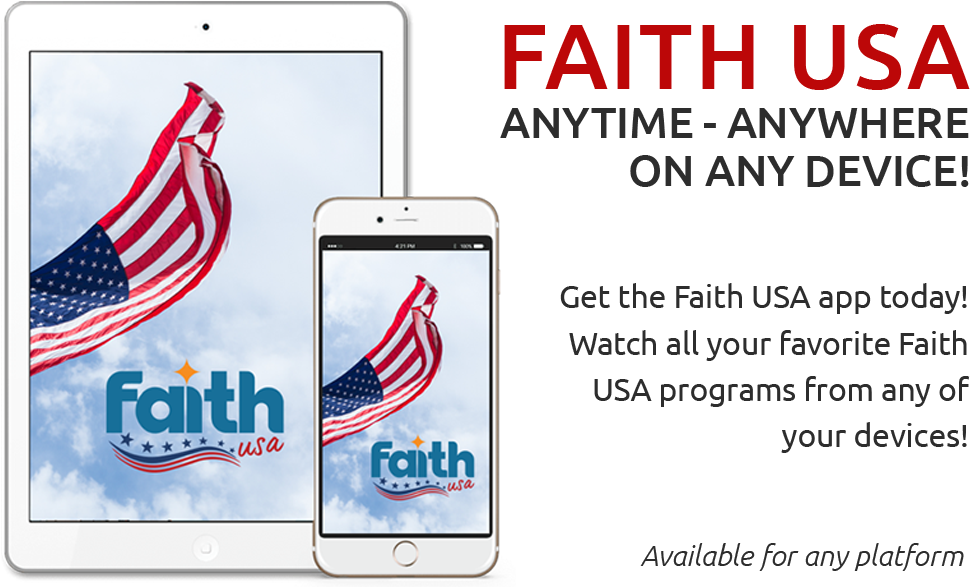 Faith Usa App Live Stream (1024x710), Png Download