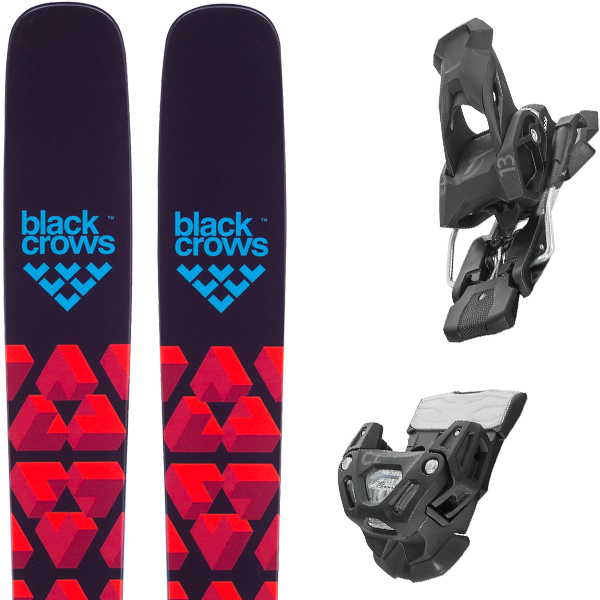 Black Crows Camox 2017 Tyrolia Attack 13 Brake 85 Solid (600x600), Png Download