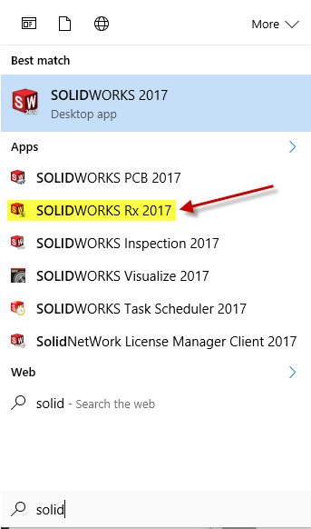 Solidworks Rx Guide (555x581), Png Download