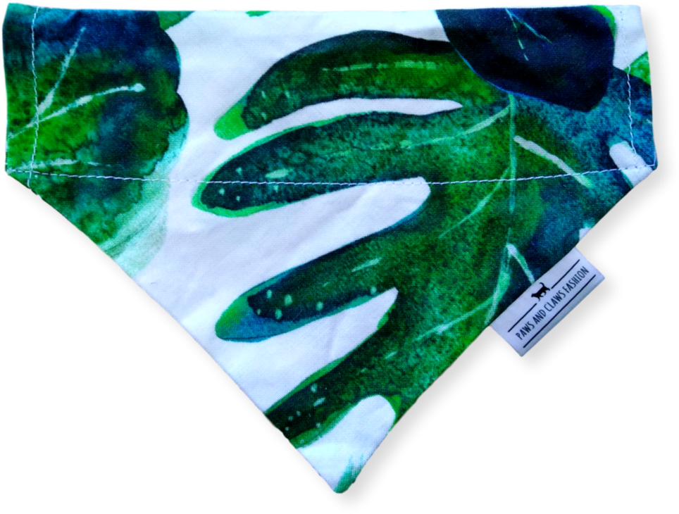 Paws And Claws Bandana Tropical (1024x1024), Png Download