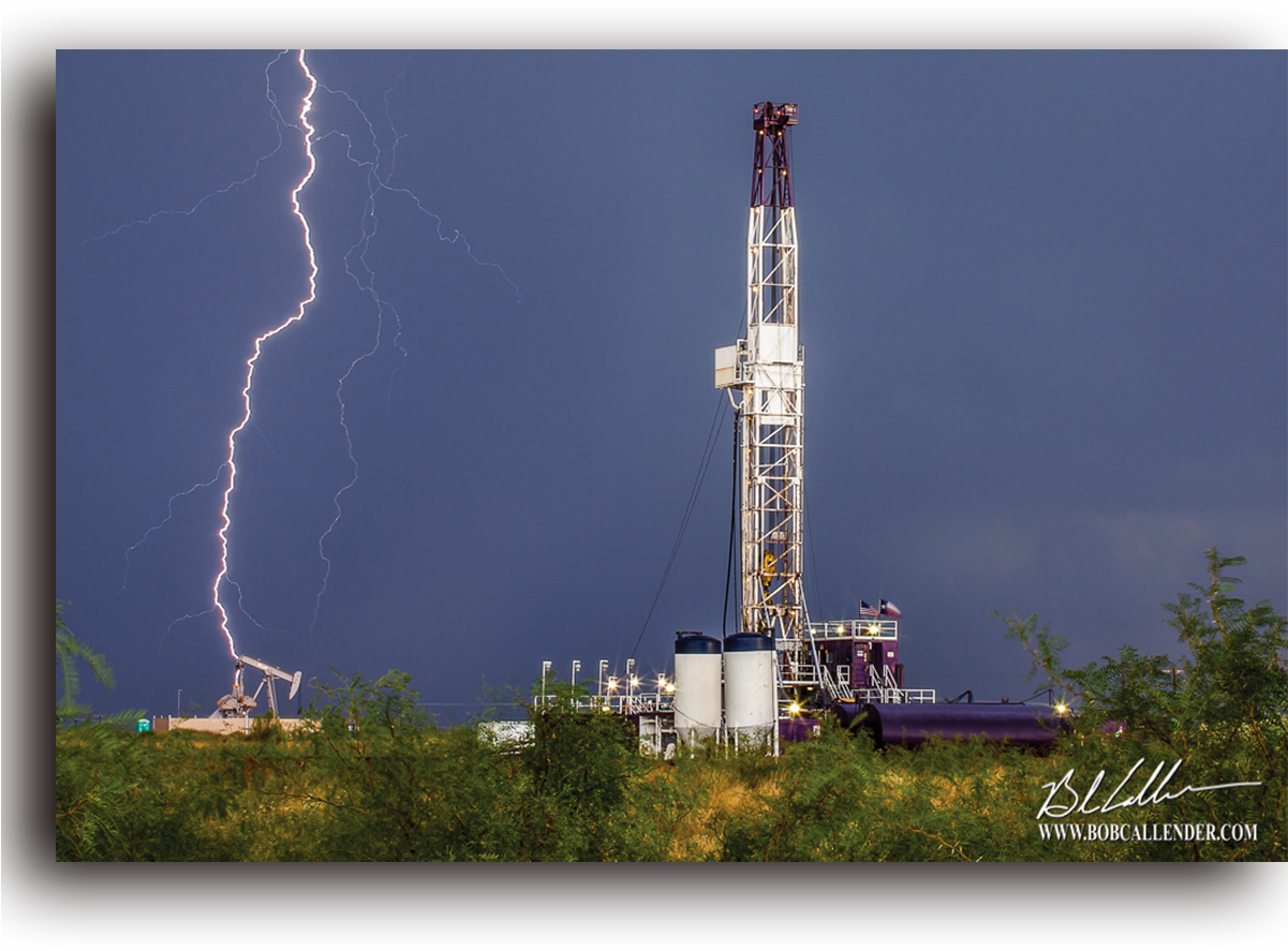The Photograph Captures The Lightning Strike (1200x1200), Png Download