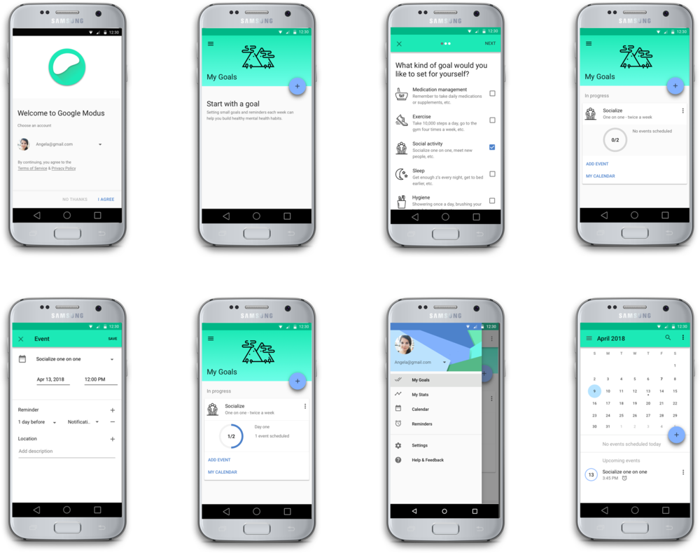 Modus Final Screens (1000x790), Png Download