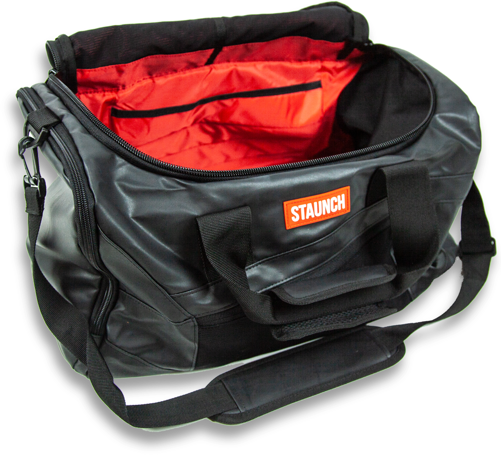 Staunch Gym Bag [black/red] (1000x1000), Png Download