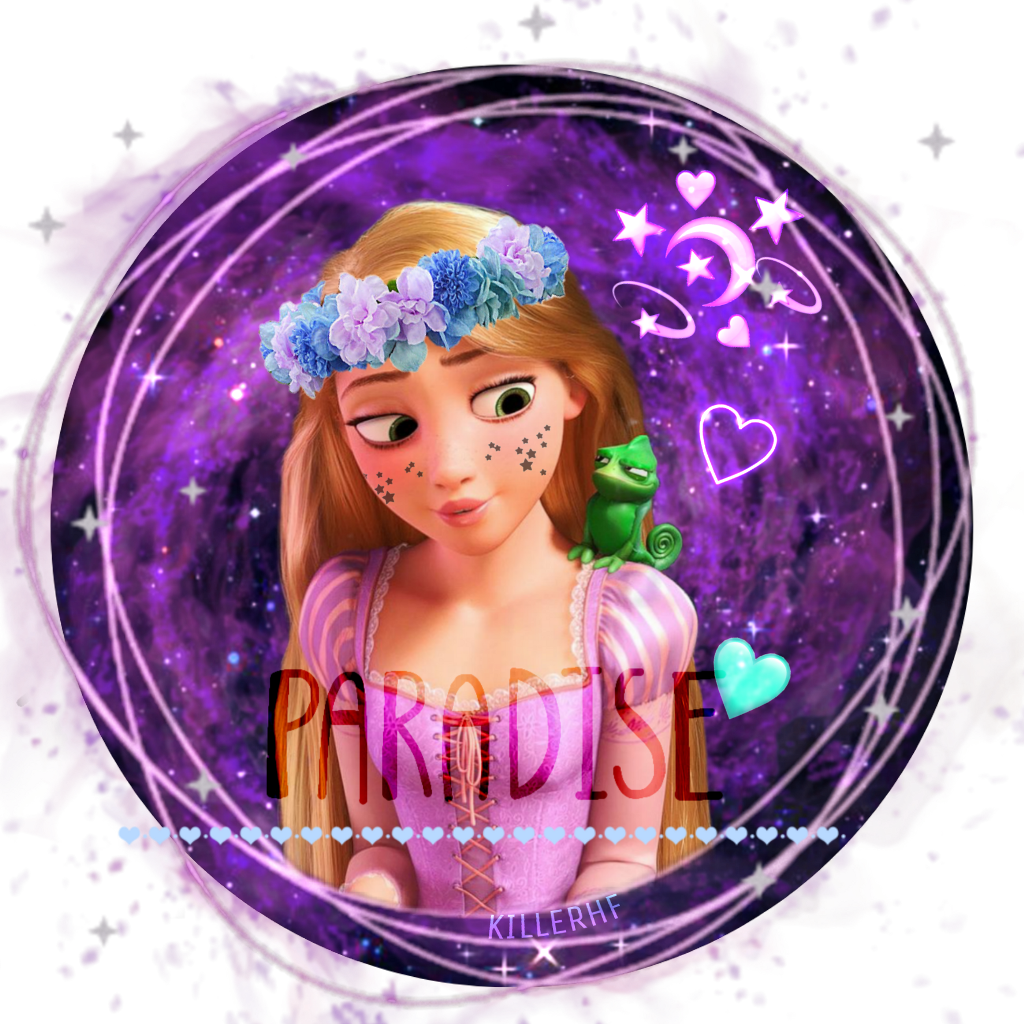 Rapunzel Princess Edit Enredados Disney (1024x1024), Png Download