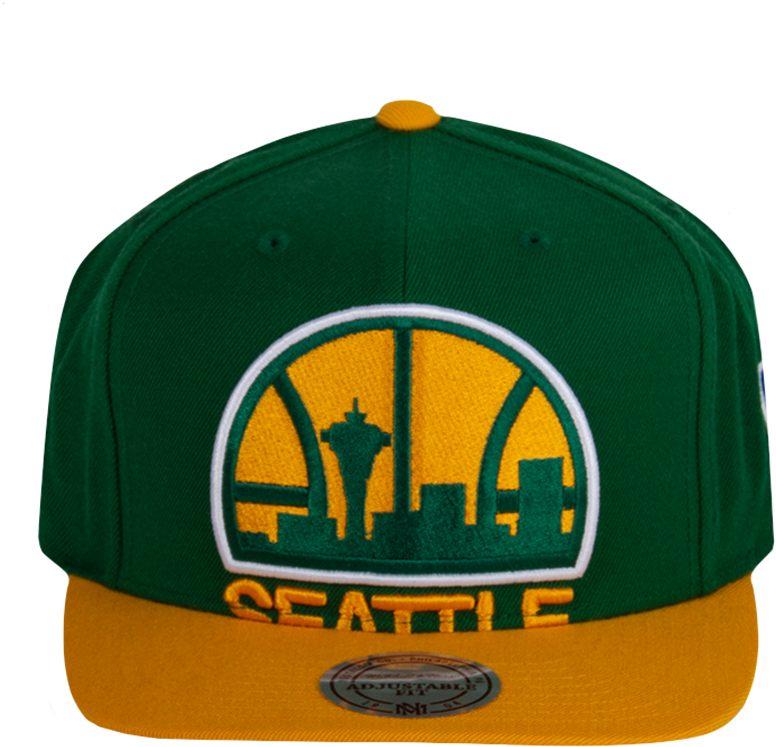 Picture Of Nba Seattle Supersonics Cropped Xl Logo (1000x1000), Png Download