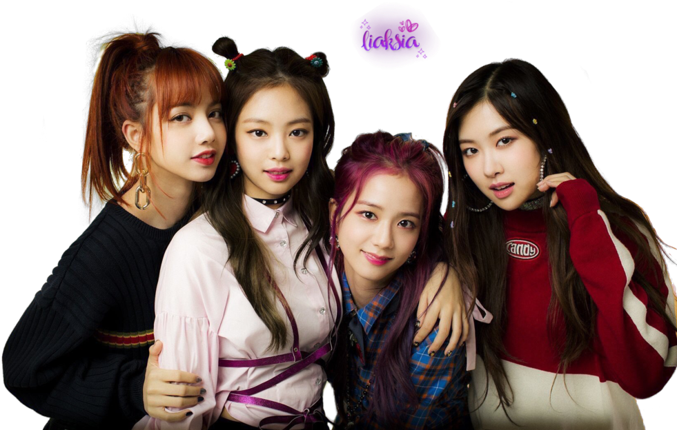 Blackpink Png (1024x623), Png Download