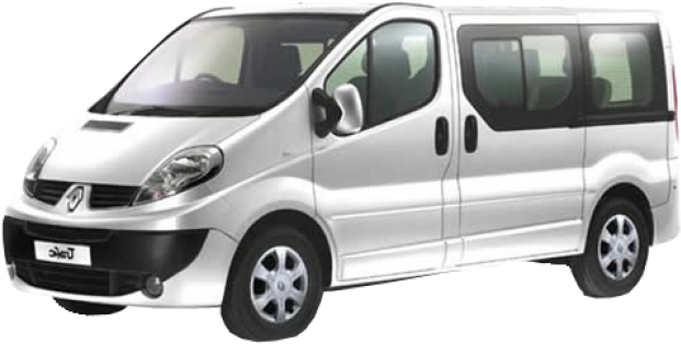 Renault Trafic 9 Pax (800x423), Png Download