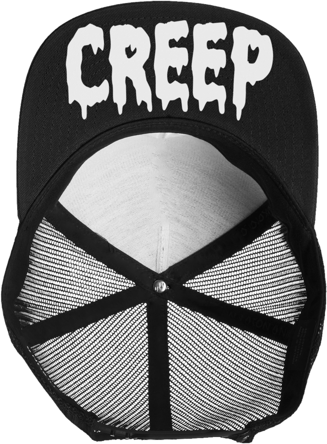 Creep Mesh Snapback Hat (821x1024), Png Download