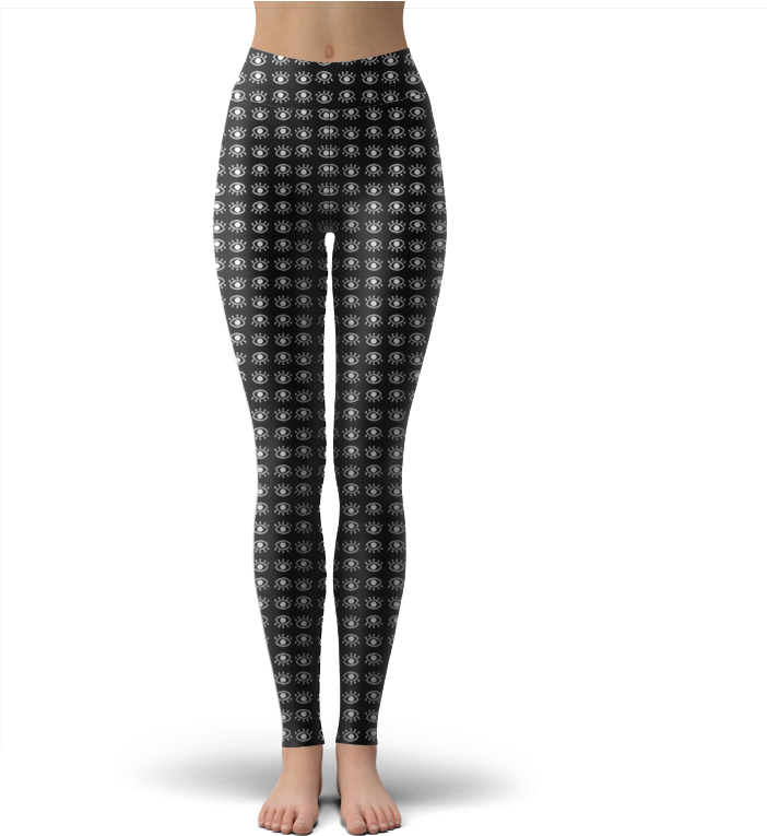 Legging Olhe Nos Olhos De Roberta Cruzna (800x800), Png Download