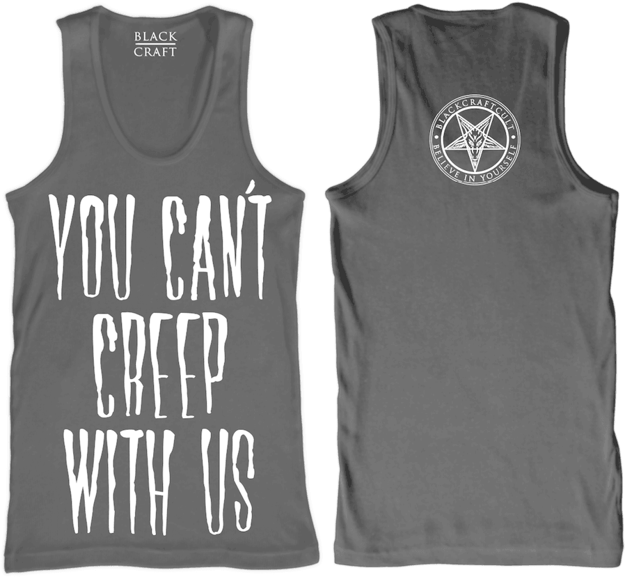 You Can't Creep With Us (1000x862), Png Download