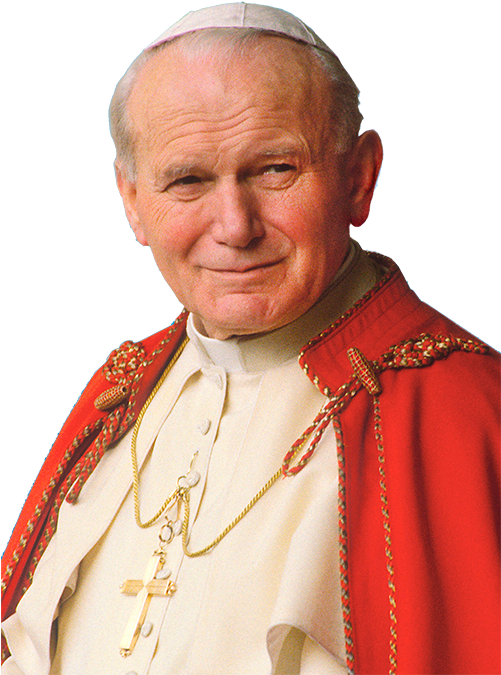 San Juan Pablo Ii (500x706), Png Download