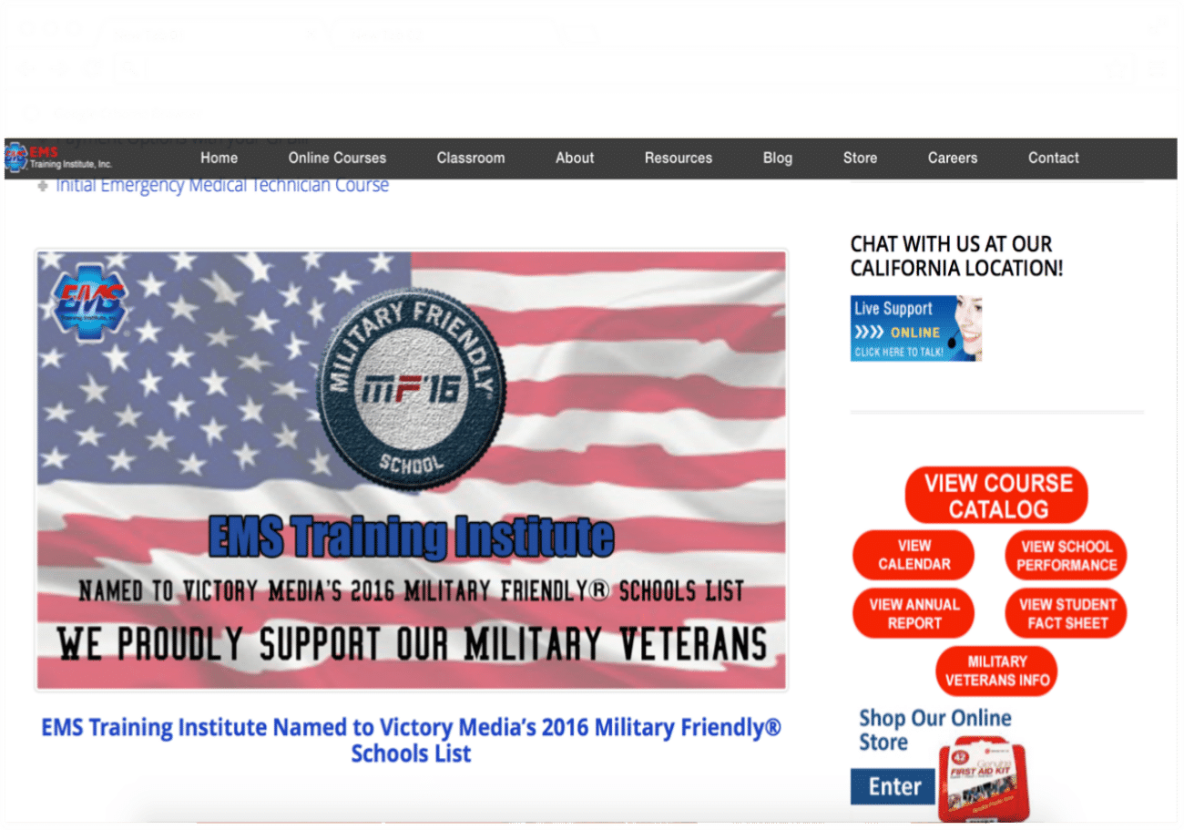 Make Your Mark Web Design Ems Training Institute Military (1300x911), Png Download