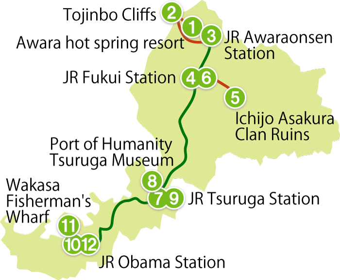 Typical Course For Touring Sightseeing Spots (700x576), Png Download